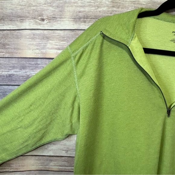 Patagonia Capilene 1/4 Zip Pullover Green Size XL F4 - Picture 4 of 7